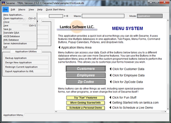 Sesame Database Manager screenshot 3