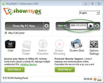 ShowMyPC Collaboration screenshot 2