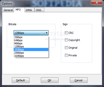 Shuangs WAV to MP3 Converter screenshot 3