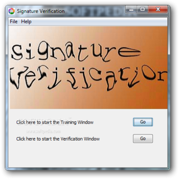 Signature Verification screenshot