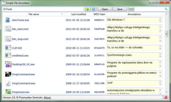 Simple File Annotator screenshot