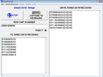 Simple Serial Wedge screenshot 2