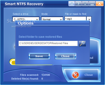 Smart NTFS Recovery screenshot 3