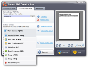 Smart PDF Creator Pro screenshot 2