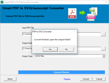 Smart PDF to SVG/Javascript Converter screenshot 2
