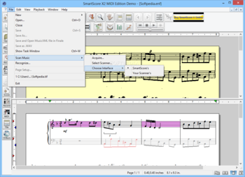 SmartScore X2 MIDI Edition screenshot 2