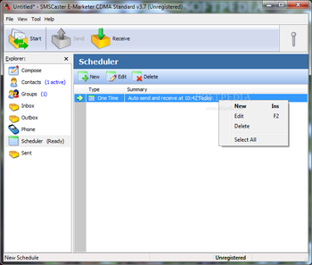 SMSCaster E-Marketer CDMA screenshot 4