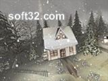Snowy Winter 3D Screensaver screenshot 3