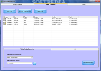 Sofonica MP3 Ripper and Converter screenshot 2