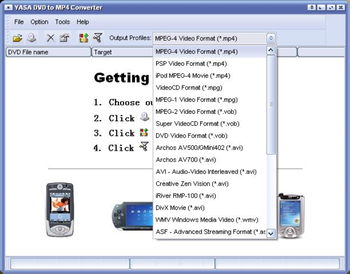 Soft DVD to MP4 Converter screenshot 2
