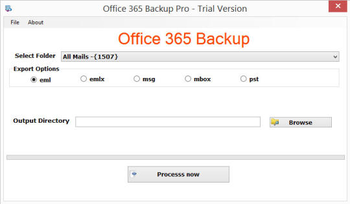 Softaken Office 365 Backup Pro screenshot