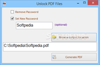 Softaken Unlock PDF File screenshot 2