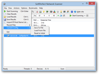 SoftPerfect Network Scanner screenshot 2