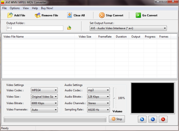 Softstunt AVI WMV MPEG MOV Converter screenshot