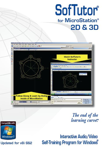 SofTutor for MicroStation XM & v8i 2D 3D Demo screenshot