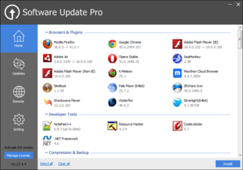 Software Update Pro screenshot