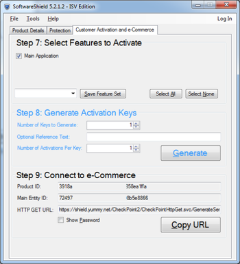 SoftwareShield ISV Edition screenshot 4