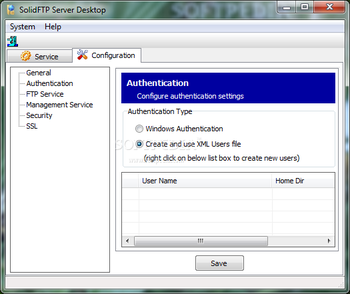 SolidFTP Server screenshot 3