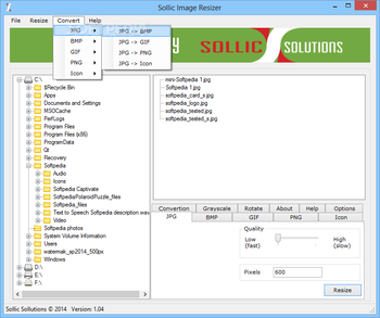 Sollic Image Resizer screenshot 2