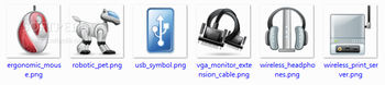 Sophisitique Computer Gadgets Stock Icons screenshot