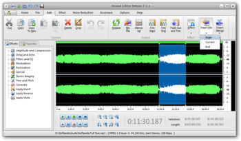Sound Editor Deluxe screenshot 4