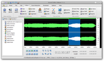 Sound Editor Deluxe screenshot 5