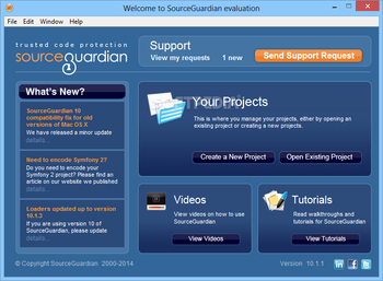 SourceGuardian screenshot