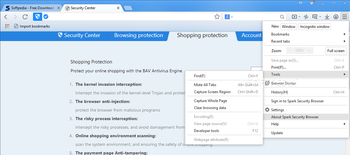 Spark Security Browser screenshot 8