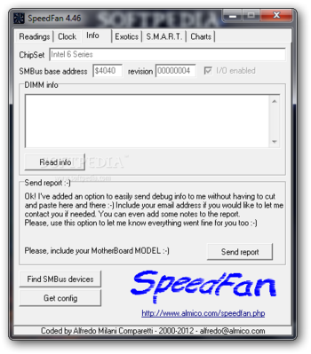 SpeedFan screenshot 3