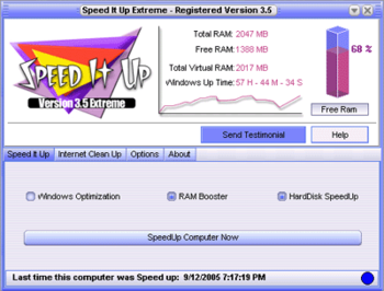 SpeedItUp Extreme - Free Speed Booster screenshot 3