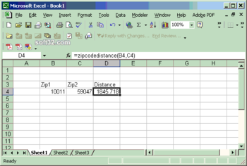Spheresoft Zip Code Tools for Excel screenshot 3
