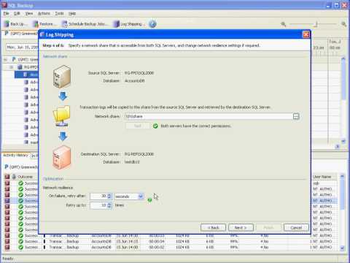 SQL Backup Pro screenshot