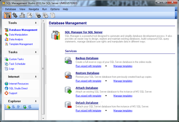 SQL Management Studio for SQL Server screenshot
