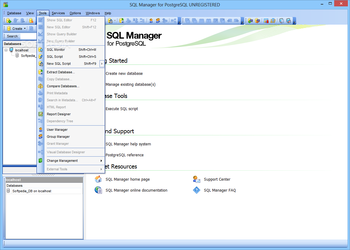 SQL Manager for PostgreSQL Portable screenshot 5