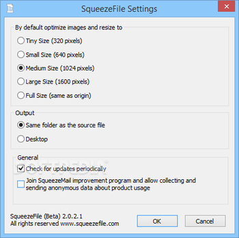 SqueezeFile screenshot 2