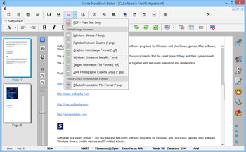 SSuite NoteBook Editor screenshot 2