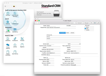 Standard CRM screenshot 2