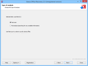 Starus Office Recovery screenshot 3