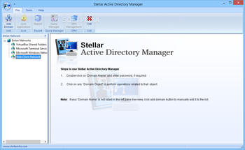 Stellar Active Directory Manager screenshot