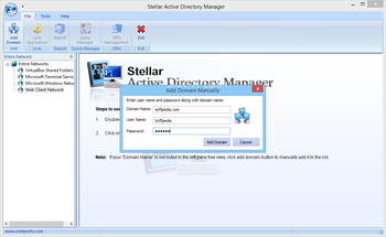 Stellar Active Directory Manager screenshot 2
