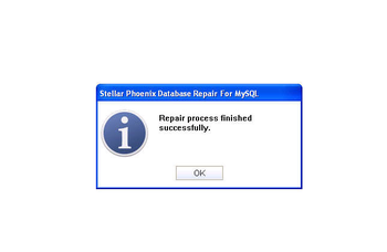 Stellar Phoenix Database Repair for MySQL screenshot 2