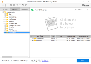 Stellar Phoenix Windows Data Recovery Home screenshot 4