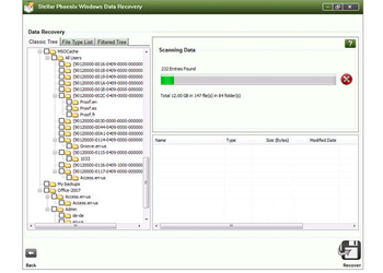 Stellar Phoenix Windows Data Recovery Technician screenshot
