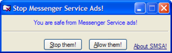 Stop Messenger Service Ads! screenshot 2
