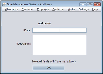Store Management System screenshot 6