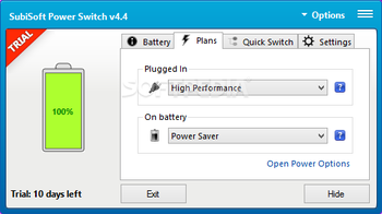 SubiSoft Power Switch screenshot 2