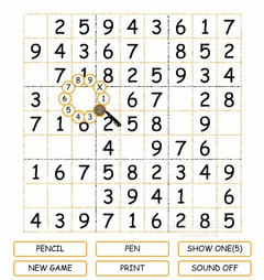 Sudoku Puzzles screenshot