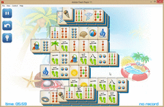 Summer Pool Mahjong screenshot 2