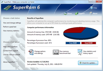 SuperRam screenshot 2