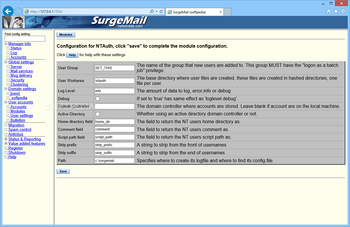SurgeMail Mail Server screenshot 12